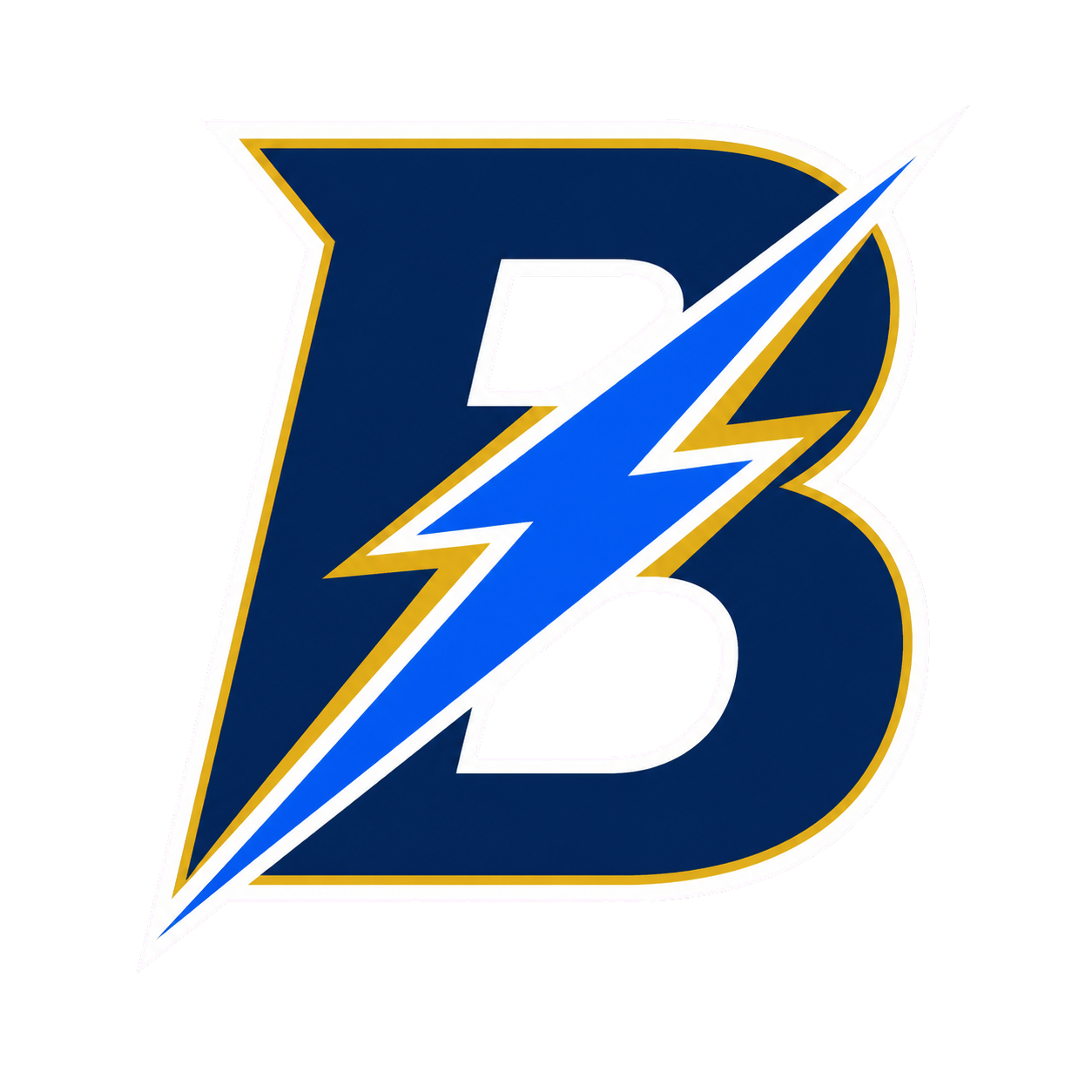Bolt B lightning logo
